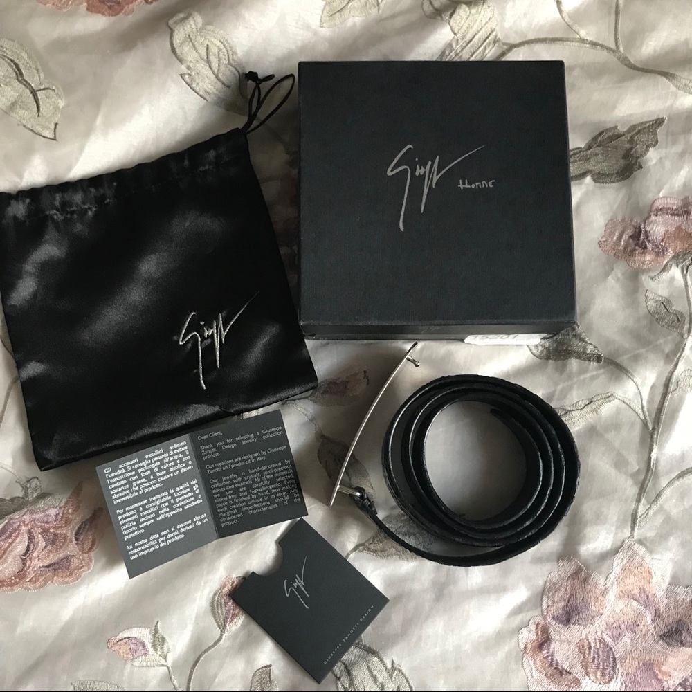 Giuseppe Zanotti Men’s Belt 👑